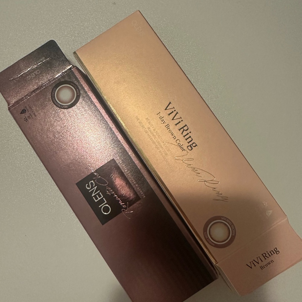 Olens Romantic Choco 1-day lenses